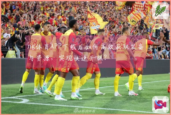 ng体育APP下载后如何高效获取装备与资源，实现快速升级？